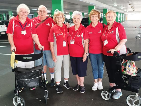 The Stockland Walkers: Using their feet to lend a hand in the fight against heart disease